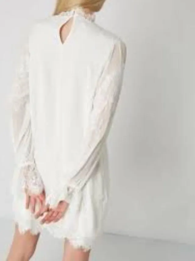 Tigha Dunja Off White Jurk
