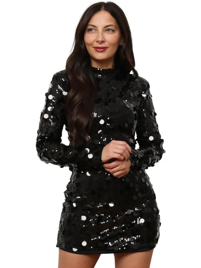 La Modeuse Jurk La Modeuse 73546_P173553 Zwart