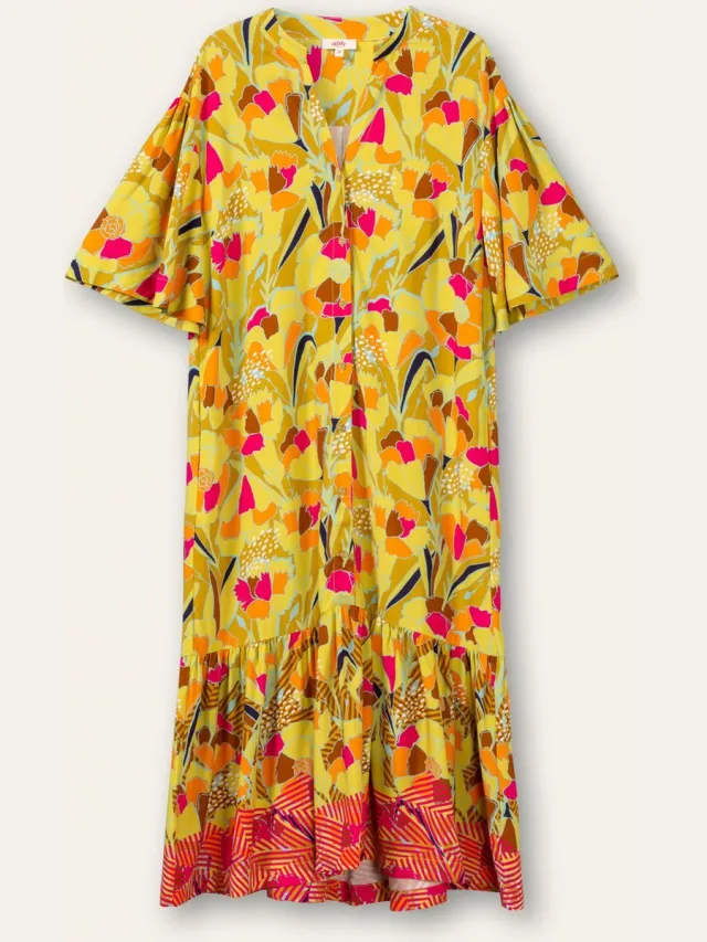Oilily Dittany - Jurk - Dames - Groen - 40