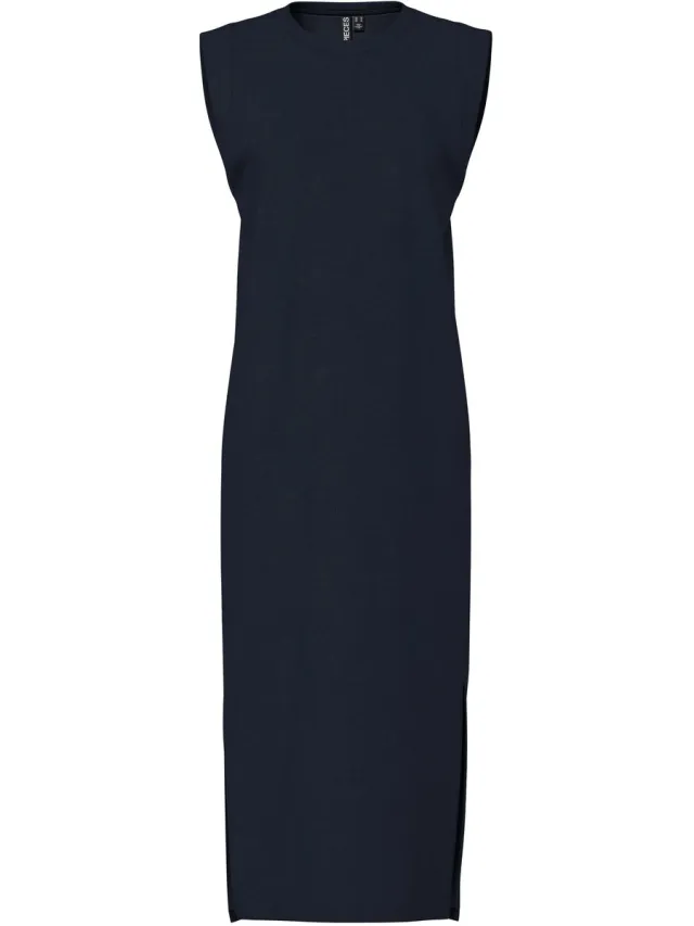 Pieces PCCHILLI SUMMER SL ANK DRESS UB NOOS BC - Dames - Maxi jurken Sky Captain