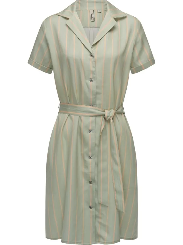 Ragwear Dames zomerjurk Stofgroen