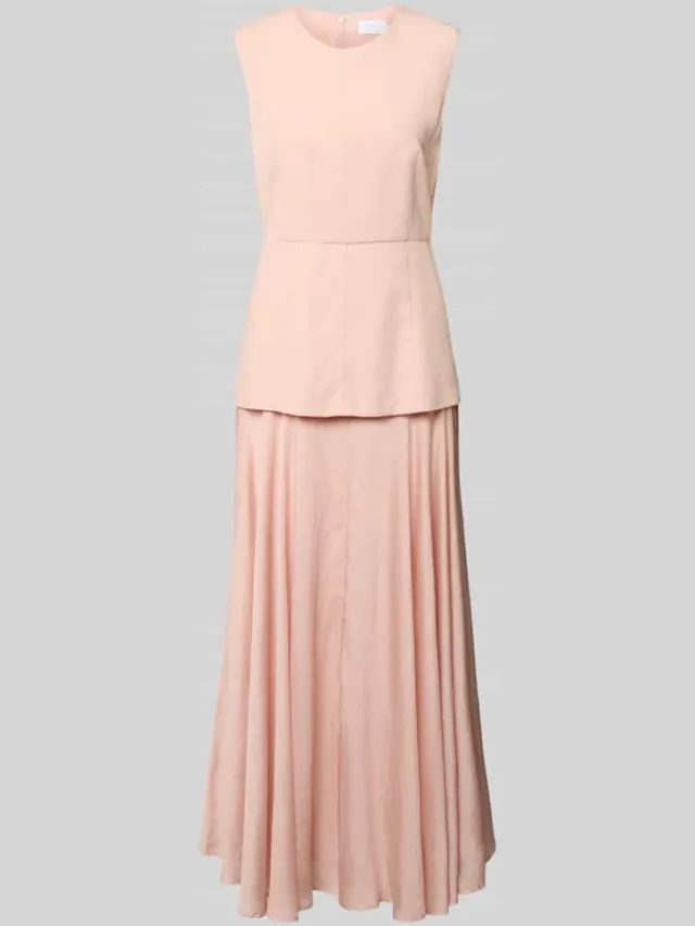 Jake*s Collection Maxi-jurk van mix van lyocell en linnen met 2-in-1-look, foto 2