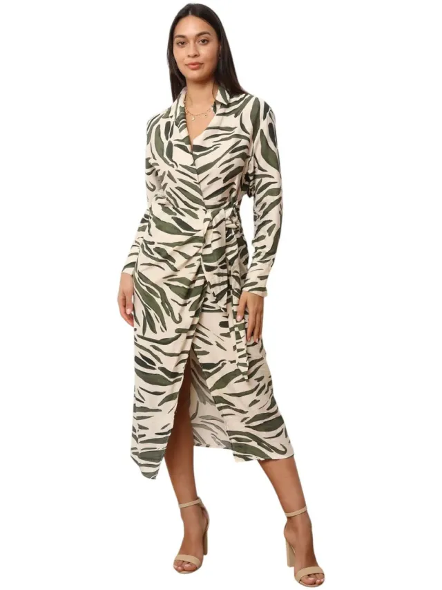 La Modeuse Jurk La Modeuse 74554_P176156 Groen