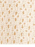 Mango korte gehaakte bohemian zomerjurk - beige, foto 6