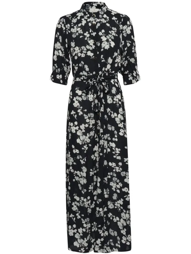 Kaffe Amber jurk voor dames KAFFE KAtine Maxi mariene bloem