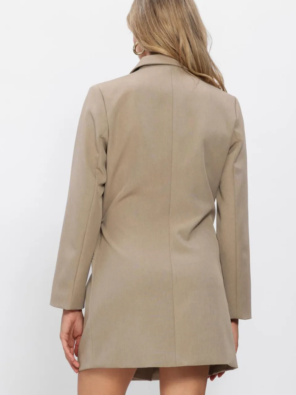 Ydence April overslagjurk beige, foto 3
