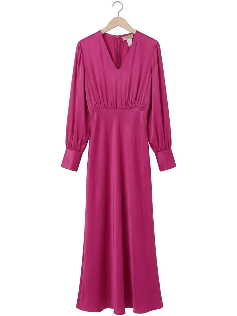 TWINSET MILANO Dames Jurken 261tp2761 - Fuchsia, foto 2