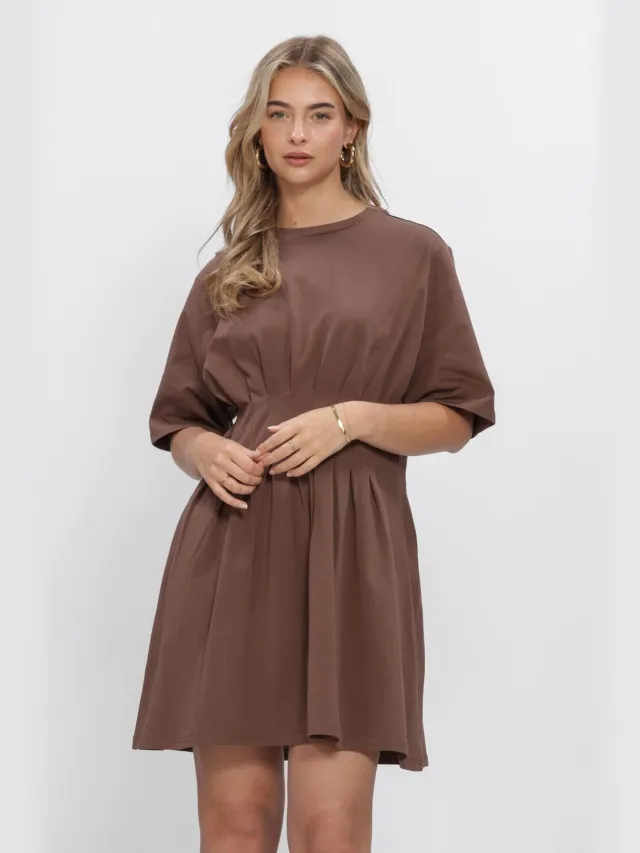 Gestuz Dames Jurken Gzinez Short Dress - Bruin