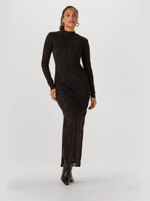 Harper & Yve Jessie maxi jurk bruin