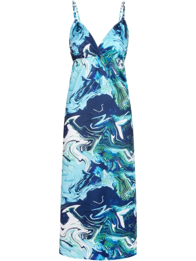 Chic by Lirette Maxi jurk Chikitu - Blauw