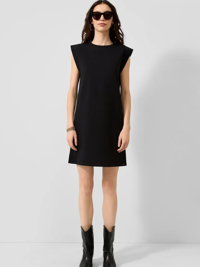 QS female - Jersey jurk zwart