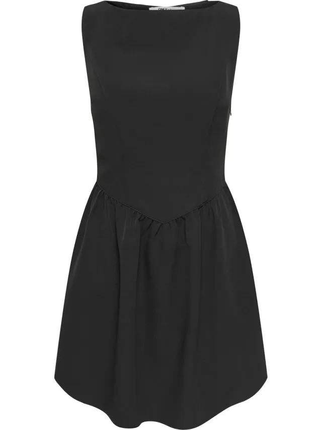 Only Jurk ONLMALIKA Korte jurk Black 1
