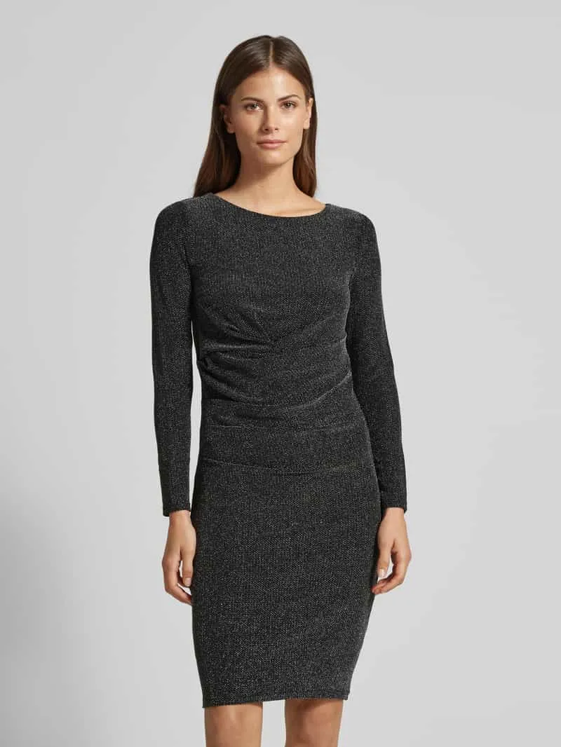 Christian Berg Woman Selection Knielange jurk met glittereffect Zilver