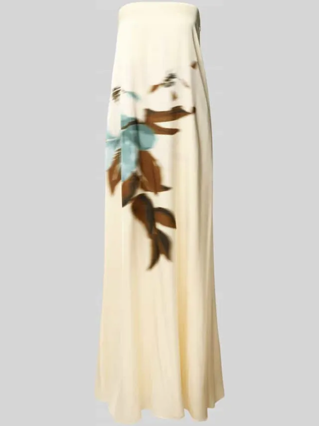 Jake*s Cocktail Maxi-jurk van viscose in off-shoulder-look lichtgeel, foto 2