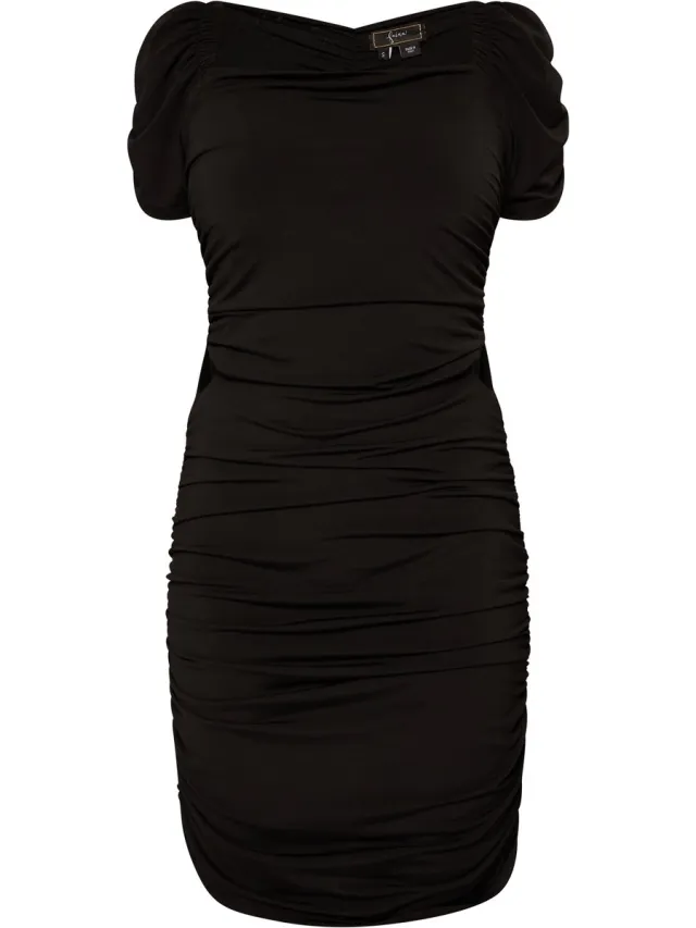 Faina Mini-jurk zwart