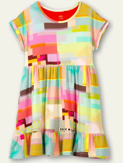 Oilily Dita jurk veelkleurig, foto 2
