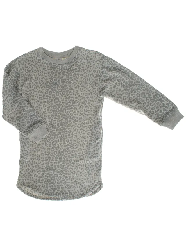Gap Ronde hals sweaterjurk 756387 meisje Grijs