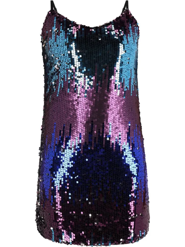 NAEMI Mini-spaghettijurk KONING BLAUW