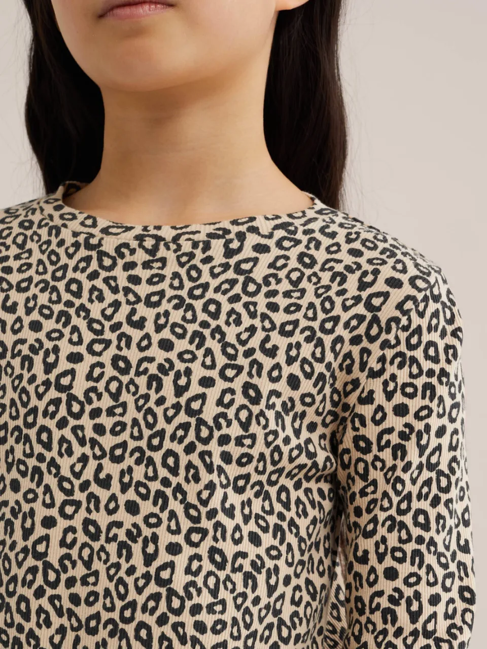 WE Fashion midi jurk beige, foto 5