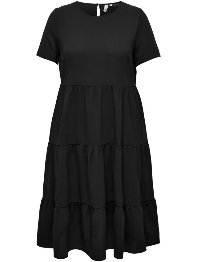 Only Carmakoma Jurk CARLUX Midi-jurk Black