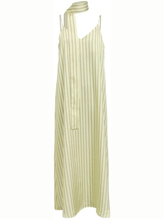 OBJECT COLLECTORS ITEM Object Maxi jurk Sjaaltje Tender Yellow1