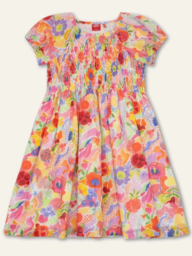 Oilily Donnyta Jurk - Wit - 152/12yr