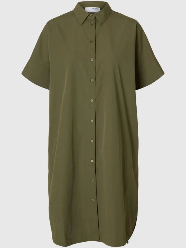 Selected Blousejurk Katoenen Kalamata