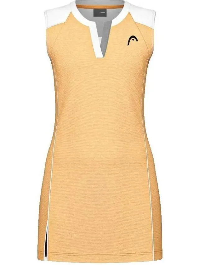 Head Korte Jurk Head Robe Play Tech Jaune Geel