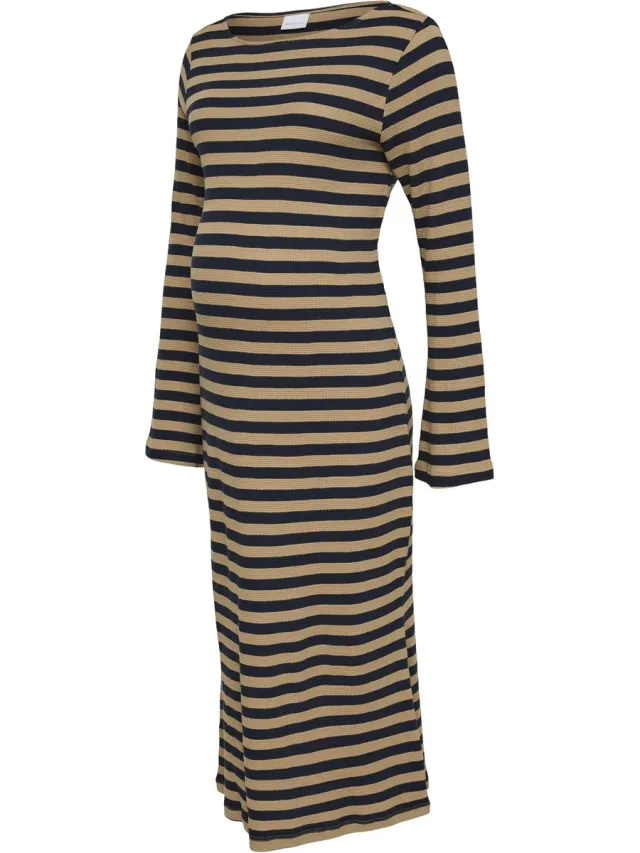 Mamalicious MLLULA JRS MIDI DRESS - Dames - Mini jurken Tigers Eye