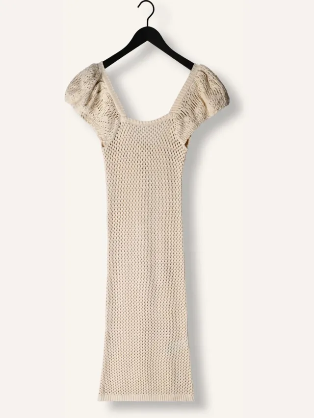 OBJECT COLLECTORS ITEM Object Objedita S/s Knit Dress A Vip 23 Dames - Jurk - Zand