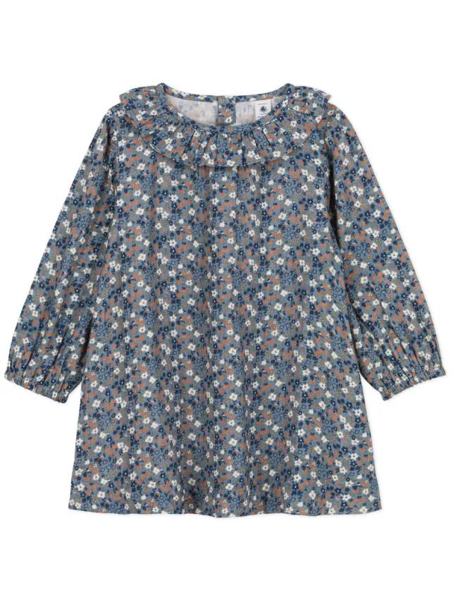 Petit Bateau Korte Jurk Petit Bateau CELESTA Blauw
