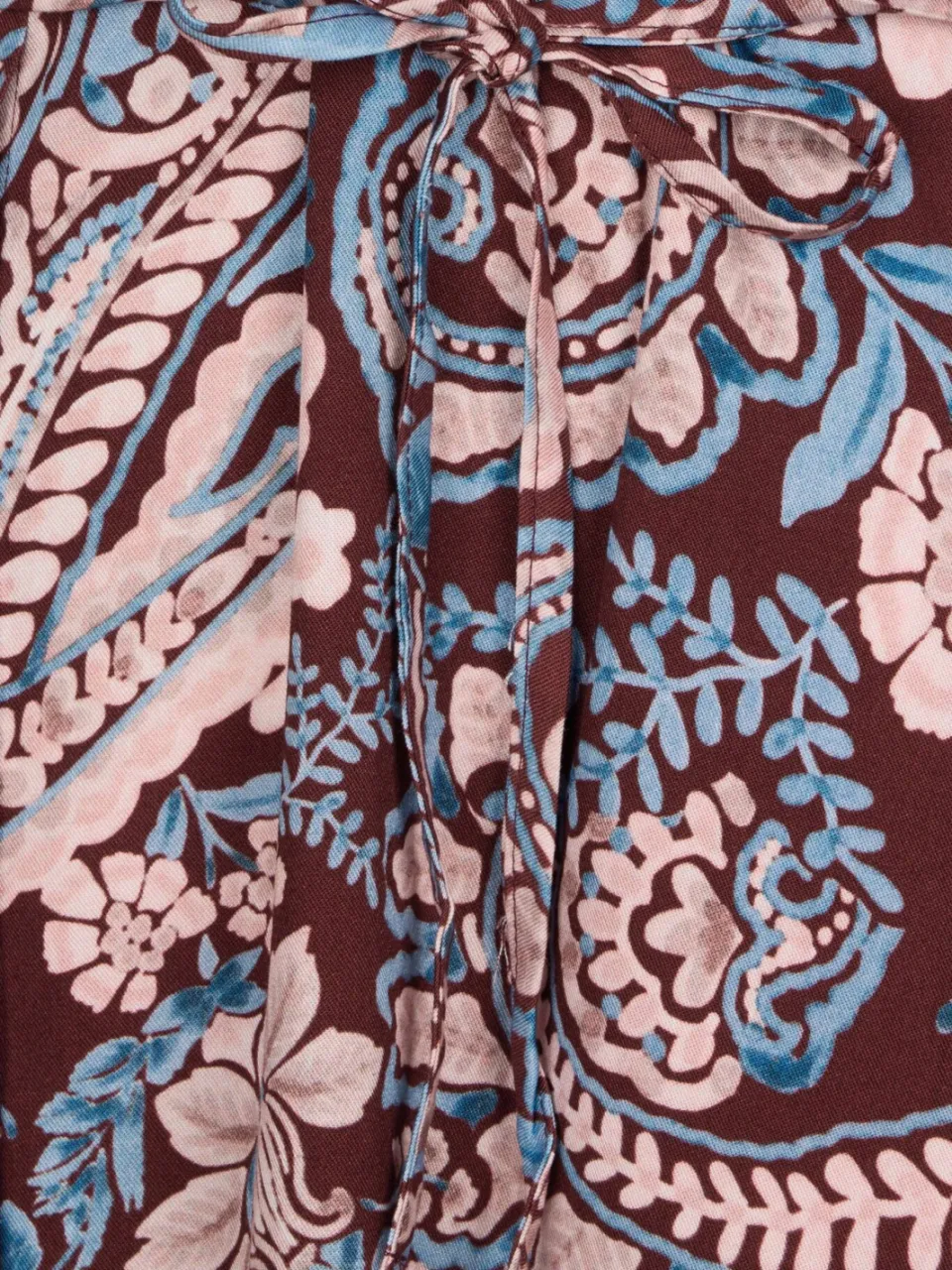 Miss Etam Plus blousejurk met print - donkerrood, foto 5
