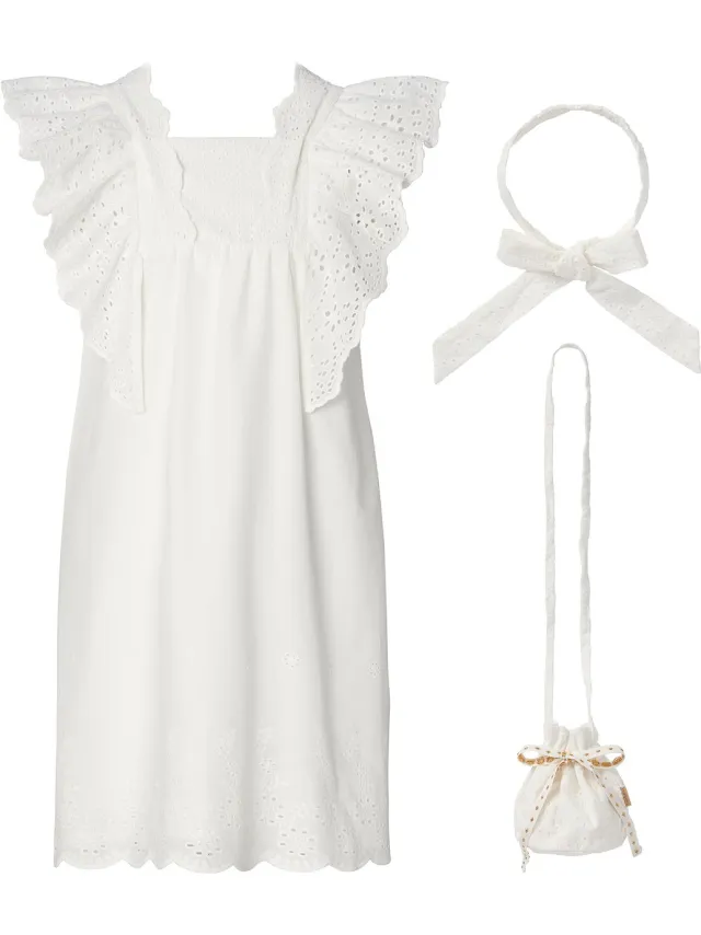 Noppies Jurk Eglin - Bright White