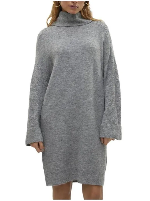 Vero Moda Korte Jurk Vero Moda Vmjupiter Grijs