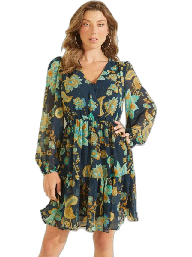 Guess Dames jurk Guess Cassandre Kleurrijk