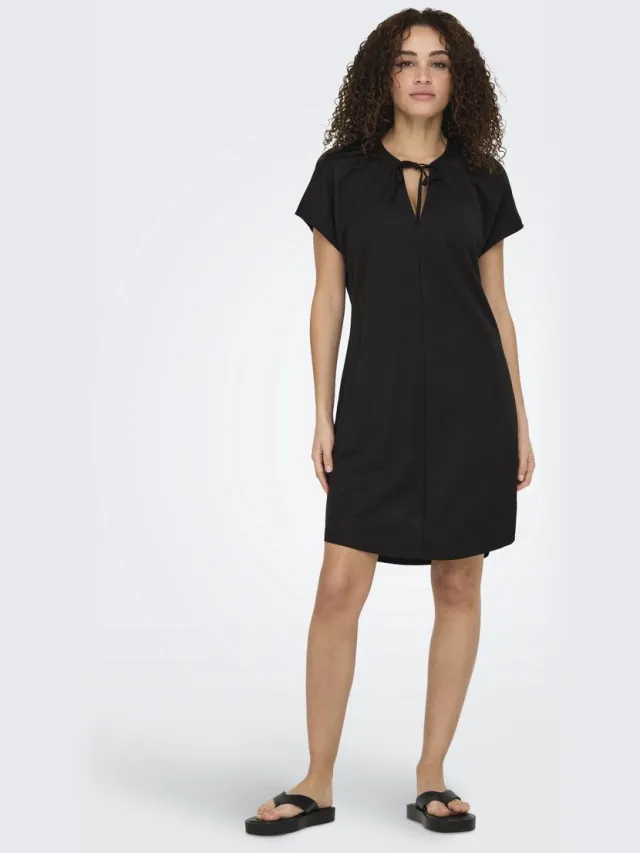 Only Jurk ONLJANY Midi-jurk Black