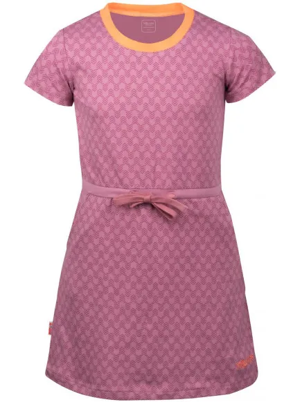 Trollkids Girl's Noresund Dress - Jurk, roze
