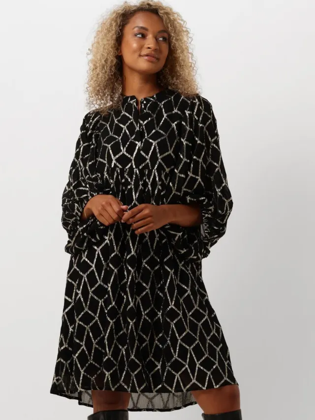 Bruuns Bazaar Dames Jurken Scome Sarina Dress - Zwart
