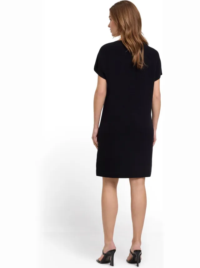 Falke Basic zacht comfortabel katoen jurk dames zwart zwart 3000