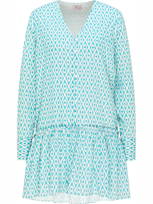 IZIA zomerjurk gaya turquoise, foto 2