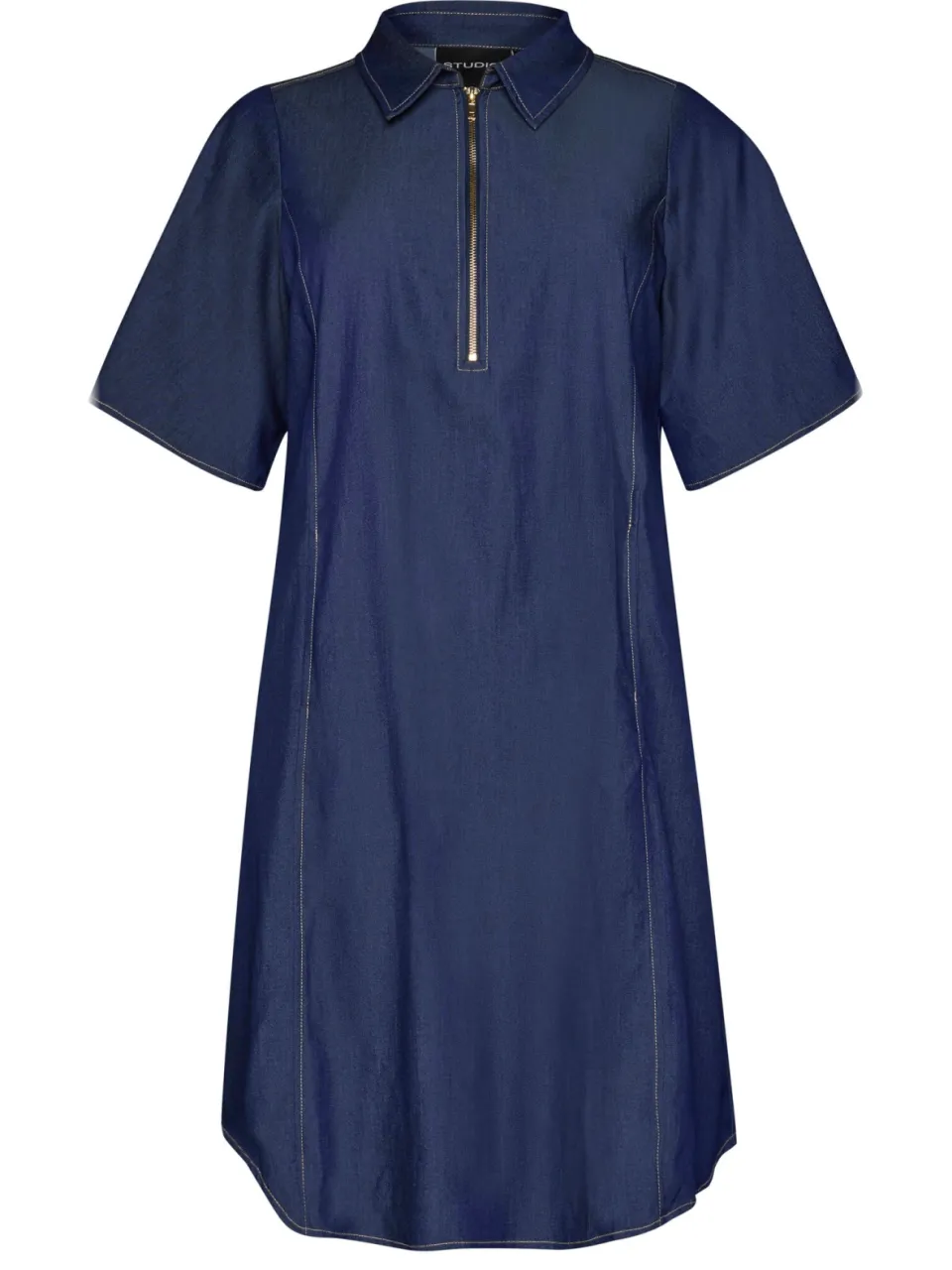 STUDIO blousejurk Plus Size - donkerblauw, foto 2
