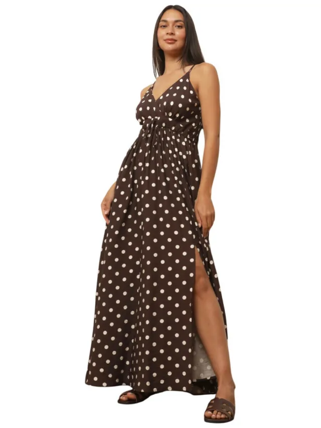 La Modeuse Jurk La Modeuse 78993_P188148 Bruin