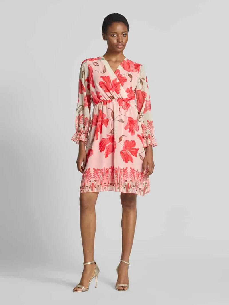 ZABAIONE Knielange jurk in all-over look model 'Ja44milaa' roze, foto 4
