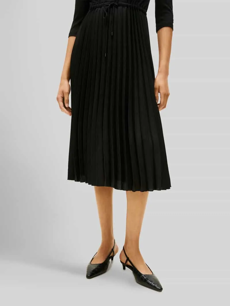 Tommy Hilfiger Slim fit vrijetijdsjurk van viscosemix zwart, foto 5