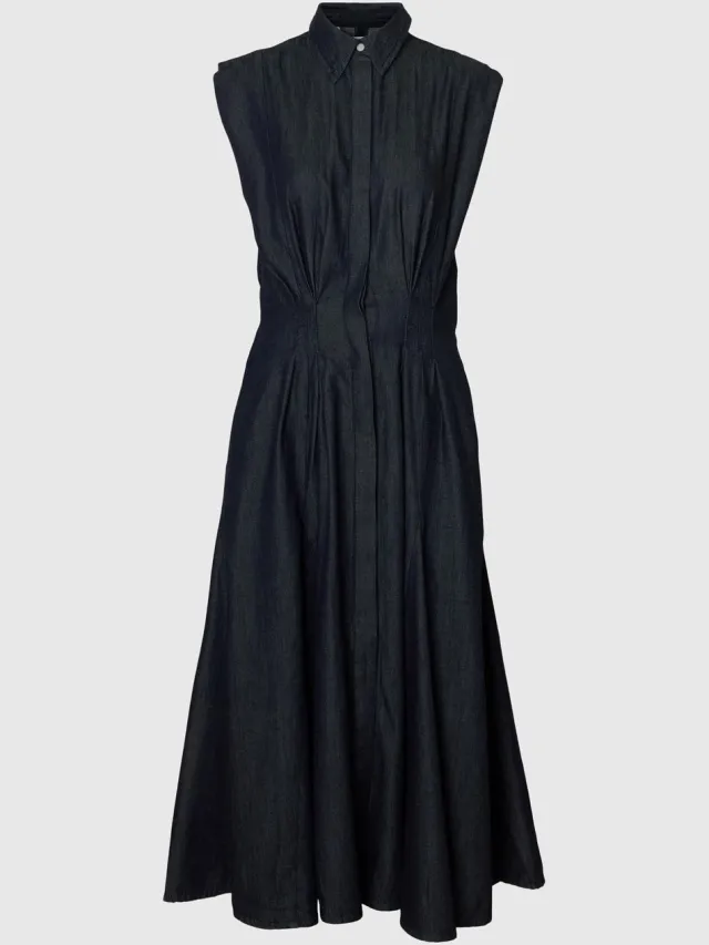 Selected Blousejurk Denim Dark Blue Denim