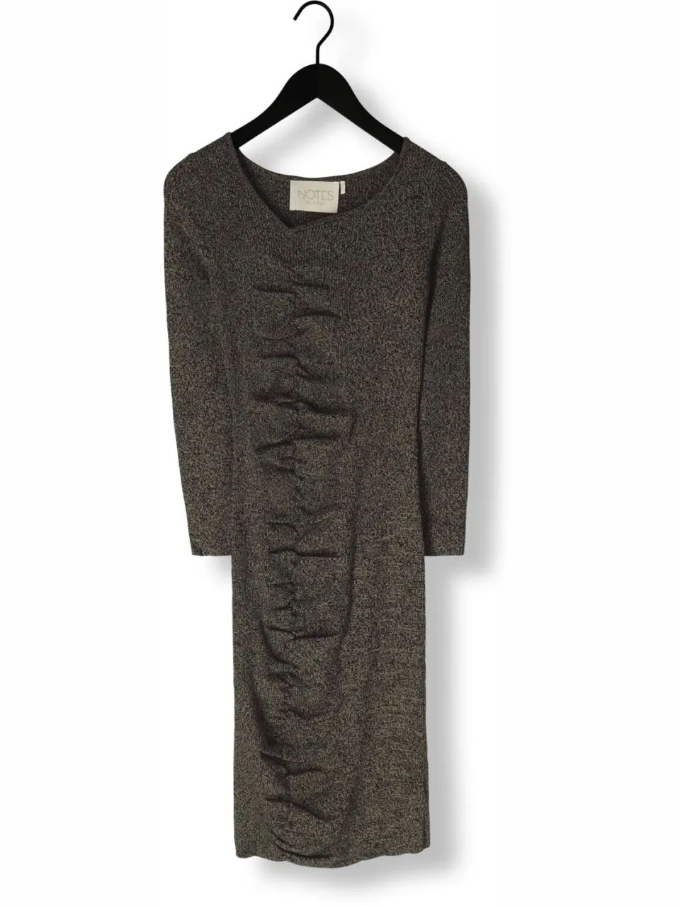 Notes Du Nord Dames Jurken Icon Knitted Dress - Donkergrijs, foto 2