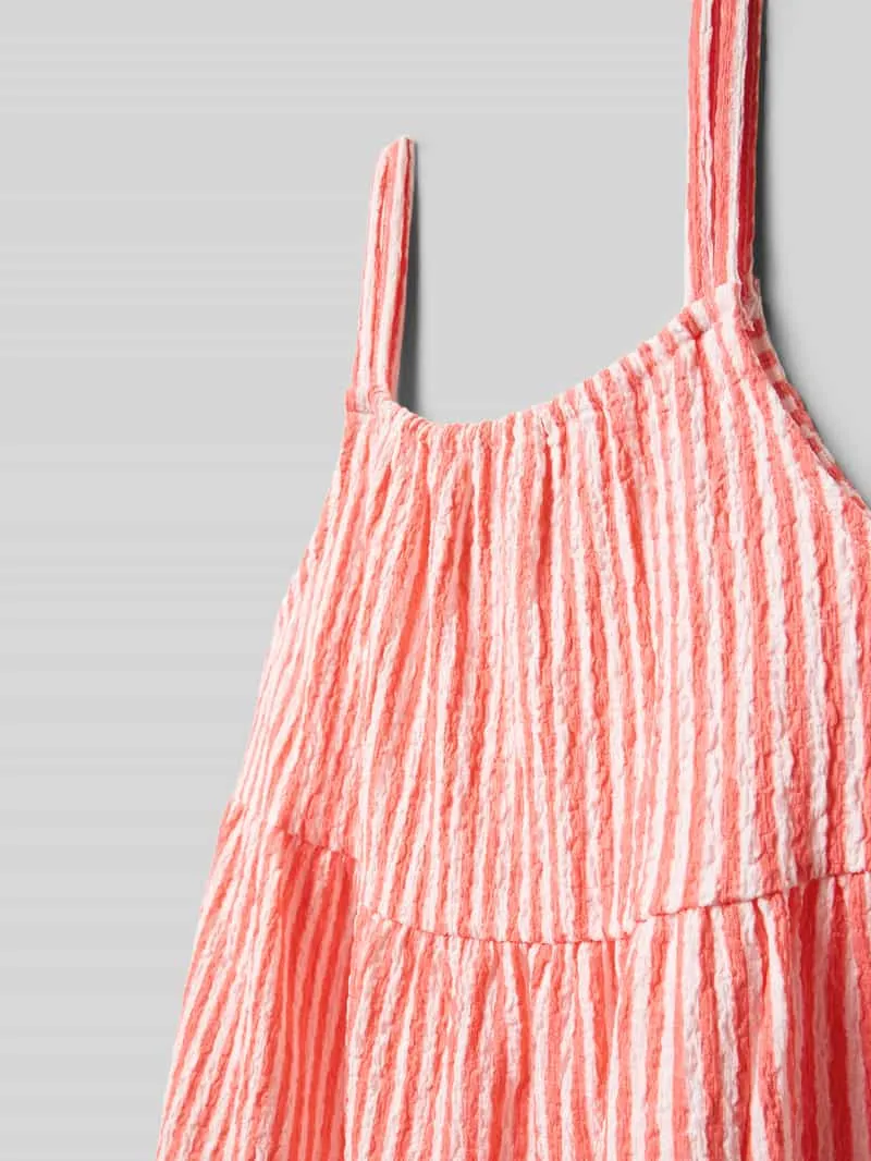 Garcia jurk met structuurpatroon en spaghettibandjes roze, foto 4