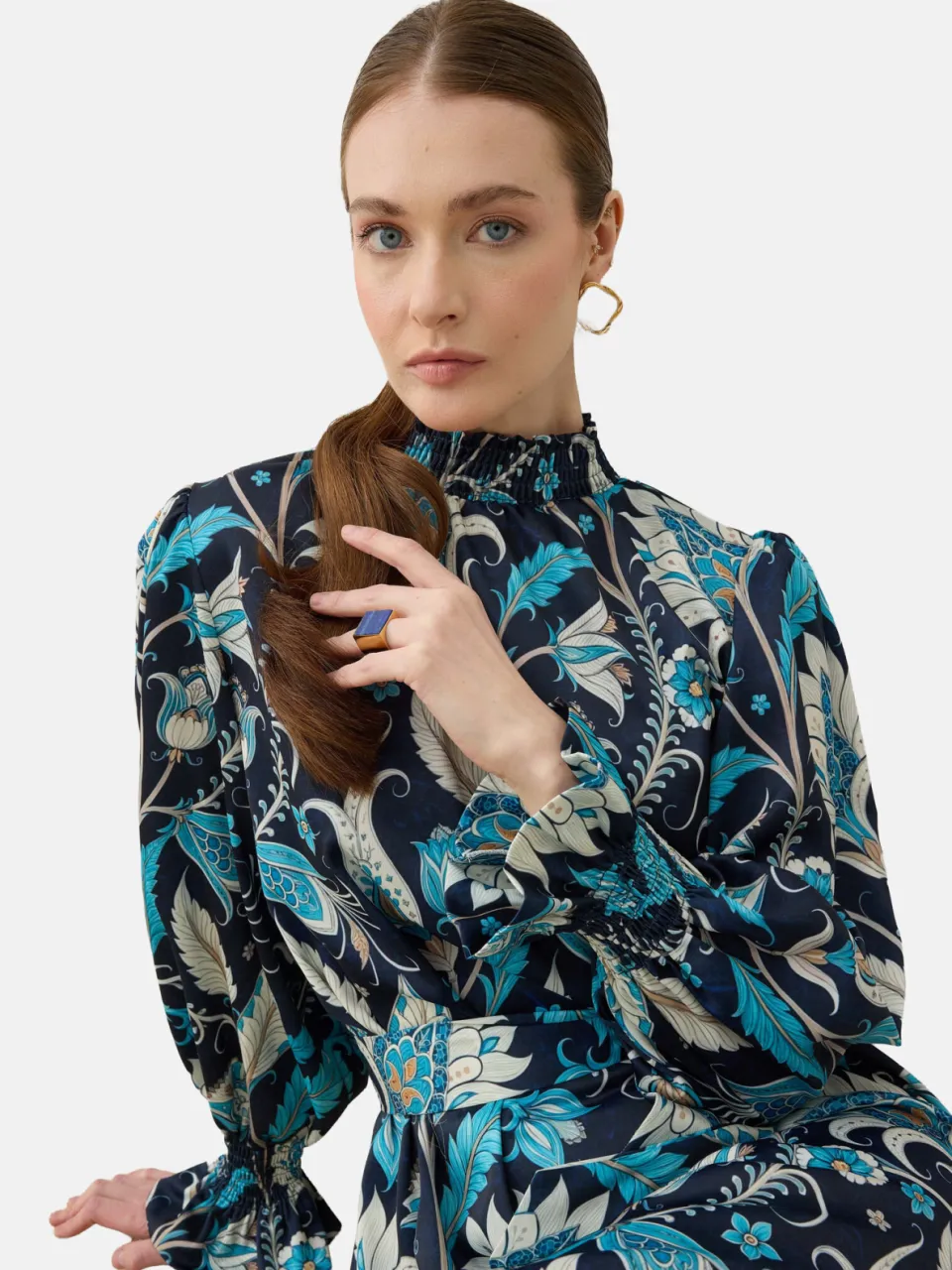 Modest Dress Refka groen, foto 2