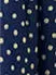 Mango midi halter zomerjurk met stippen - blauw, foto 3