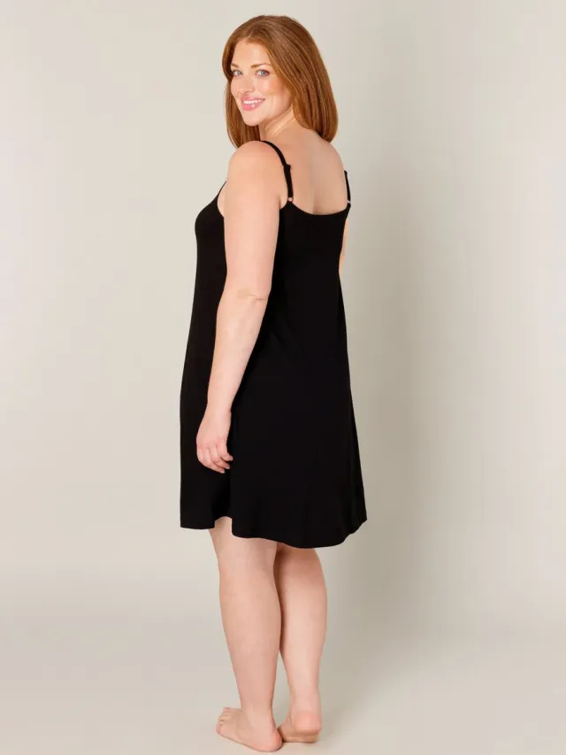 Base Level CURVY BLCAlissa Tuniek - Black - maat 0(46)